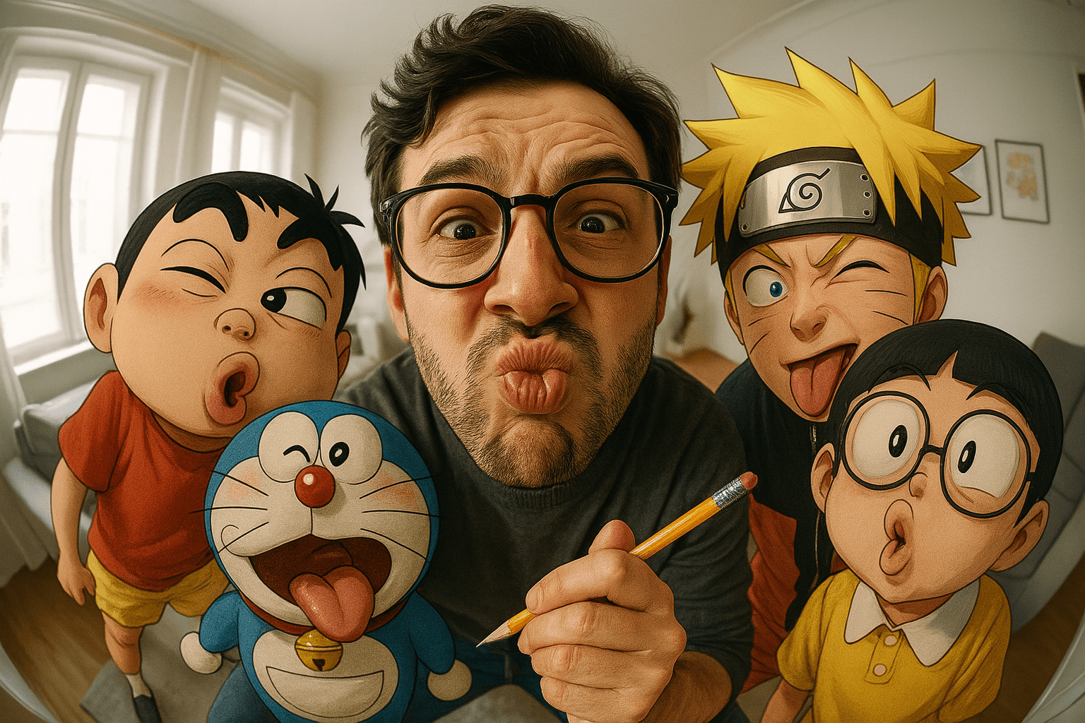 When Real Meets Toon!